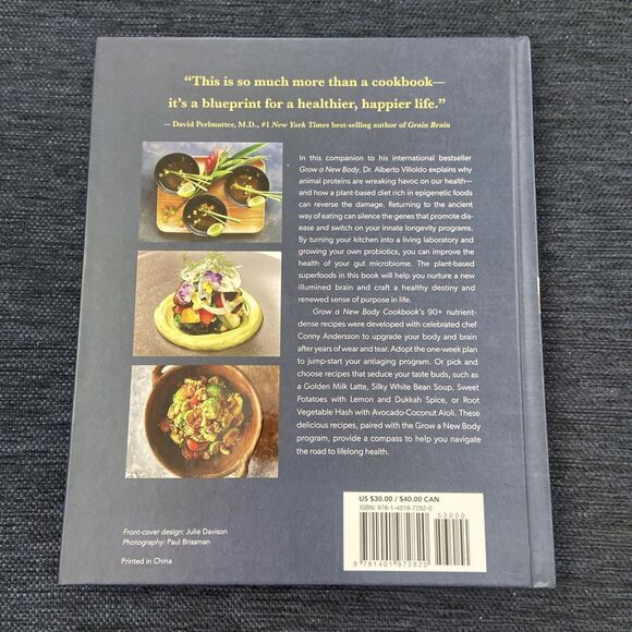 Grow a New Body Cookbook : Upgrade Your Brain and Heal Your Gut with 90+... - Picture 3 of 3